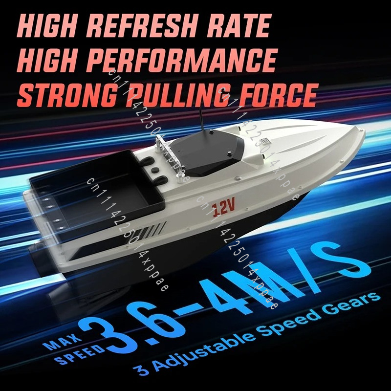 Fishing Boat Gps - 電磁制御バルブ GPS搭載ベイトボート 3m/s 100の釣り場 500m 航続距離