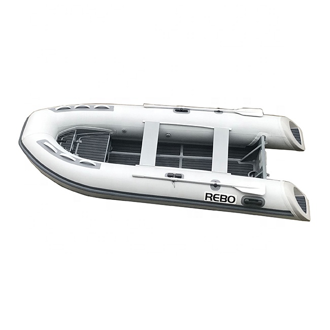 Fishing Boat Aluminum - 12フィート RIB360 耐久性のあるハイパロン/PVC小型アルミニウム釣りリブボート