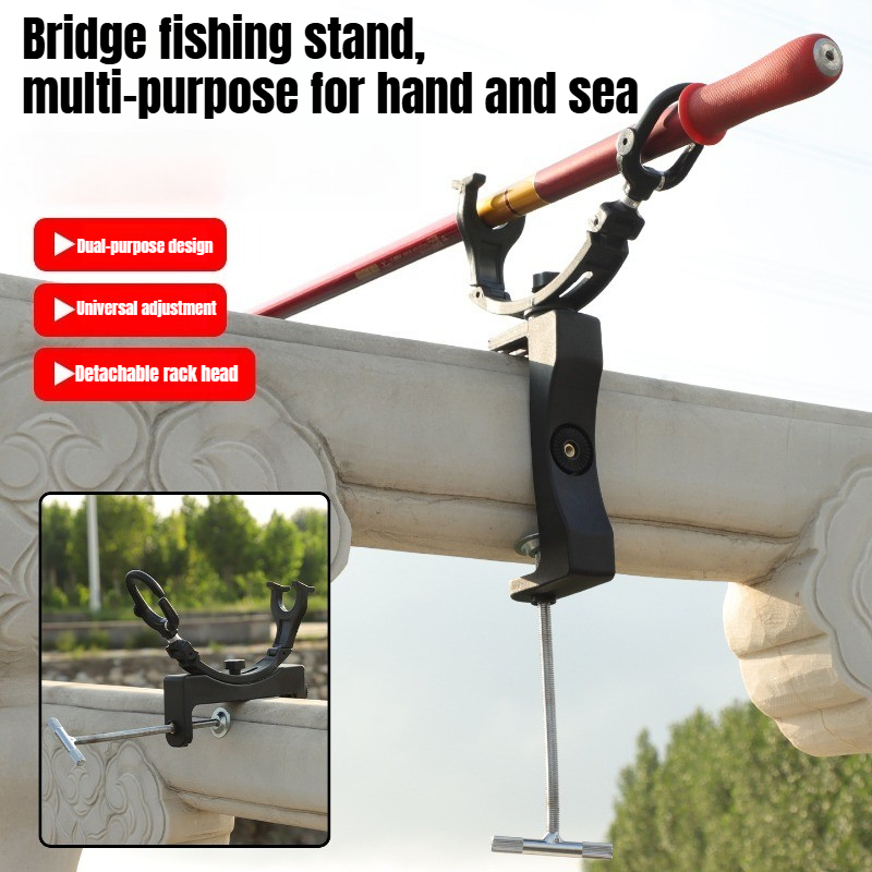Fishing Boat Oar - 360 ° 回転式調整可能な頑丈なロッドスタンドラック、ロッドキーパー、ドック、カヌー、デッキ、カヤック用の携帯用釣り竿ホルダー