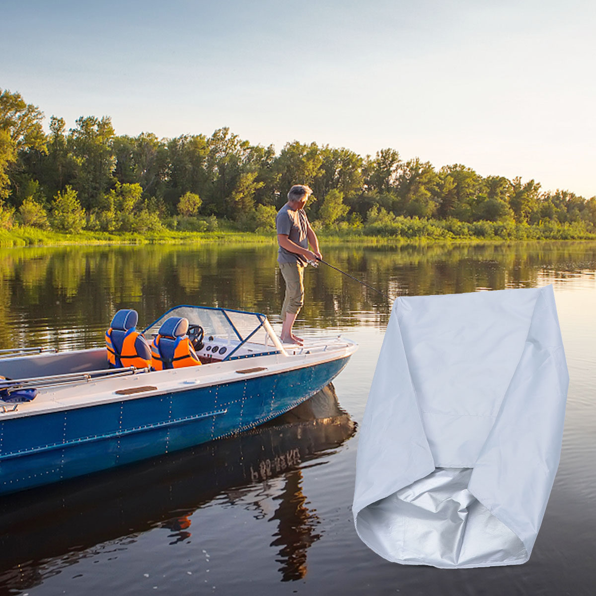 210Dオックスフォード生地製、防水・紫外線防止加工、二重縫 - Fishing Boat Seat のレビューと価格